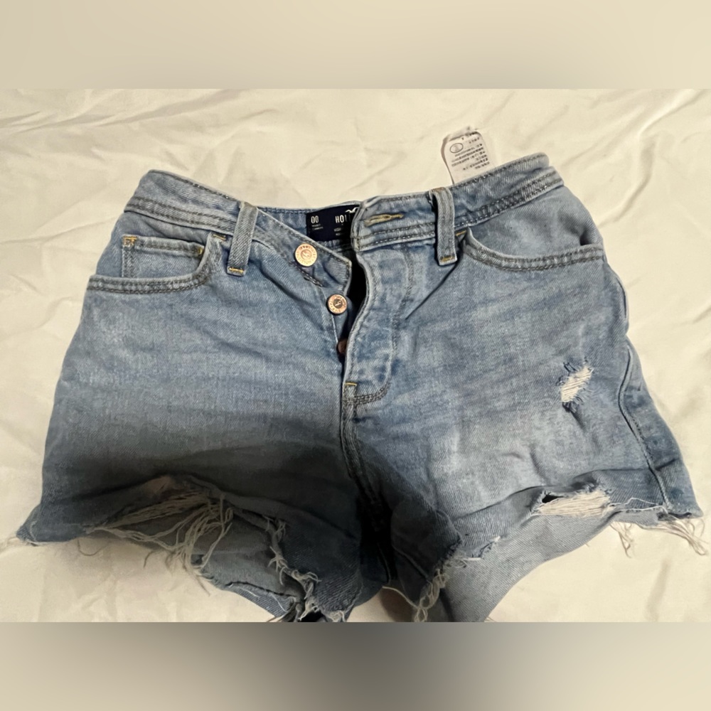 Hollister jean shorts